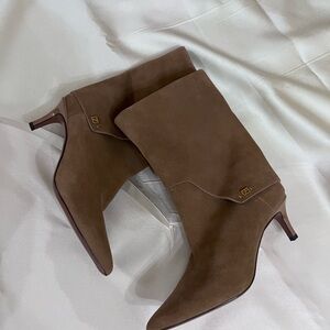 Franco Sarto Tan Heeled Boots
